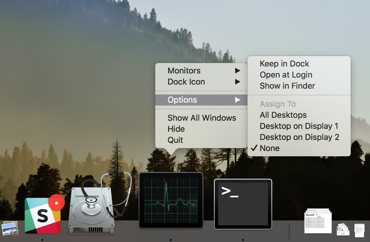 Restore dock icons on mac